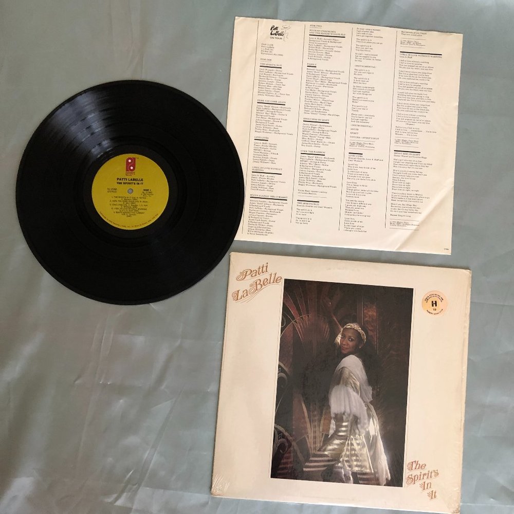 PATTI LABELLE VINYL LP THE SPIRIT'S IN IT VINTAGE